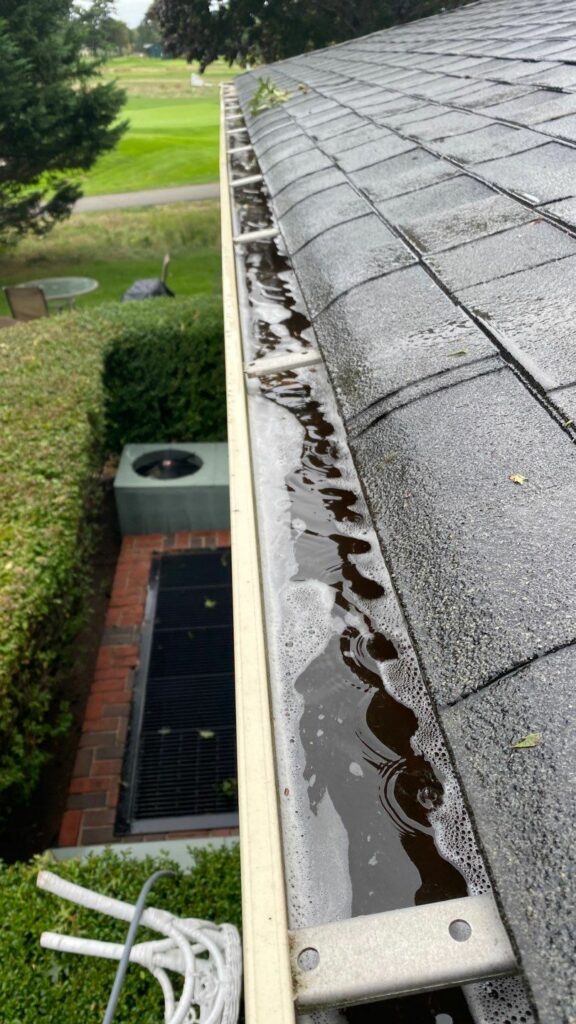 Clogged gutters best way to clean your home